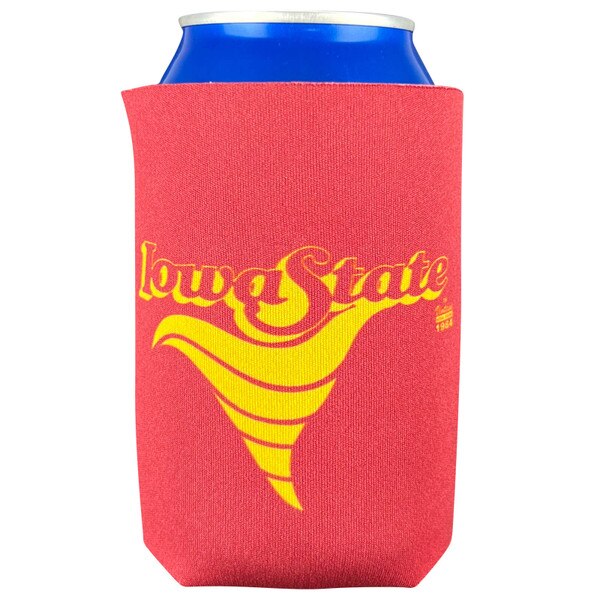 WinCraft Swirl and Iowa State Walking Cy Dad Can Cooler 12 oz